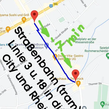 Komfort Citytrain Messe Business Erholung Wifi Mit Magentatv Bis 4 Pers Appartement *